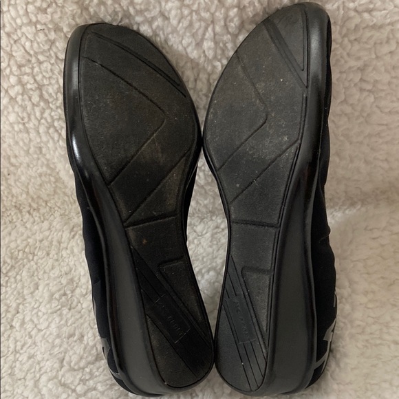 Anne Klein Sport Black Flexible Flats Size 8 - Picture 6 of 6
